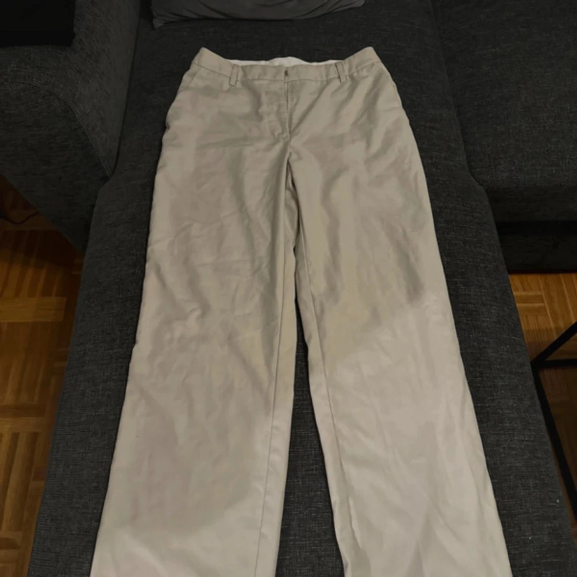 Beige kostymbyxor - 4