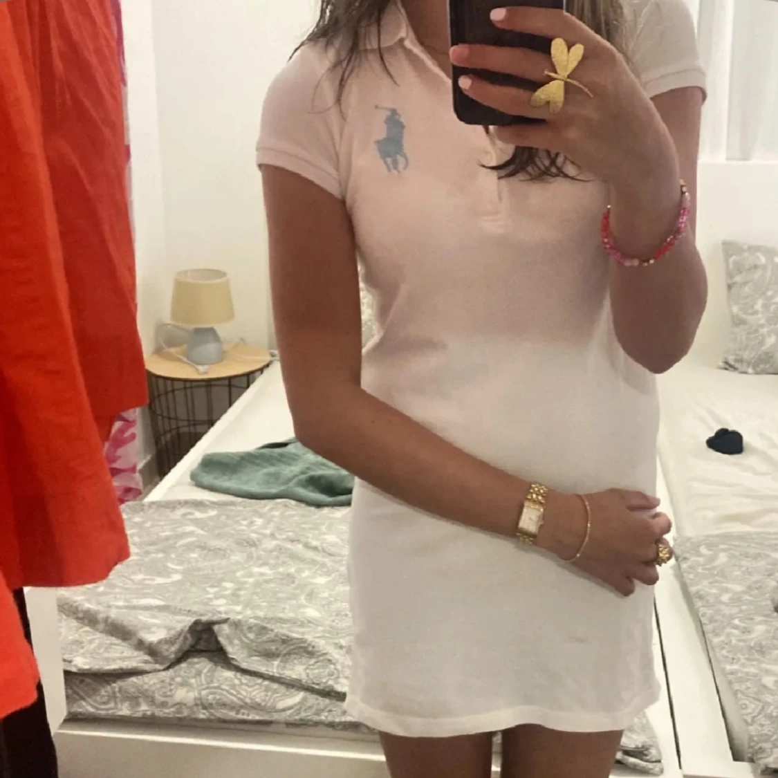 Vit kortklänning från Ralph Lauren - 1