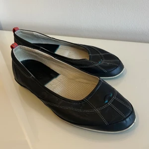 Svarta ballerinaskor från Ecco - svarta ballerinaskor från Ecco. Storlek 36 och i gott skick!