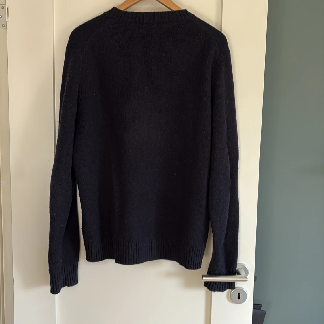 Mörkblå stickad tröja Samsøe Samsøe - 1