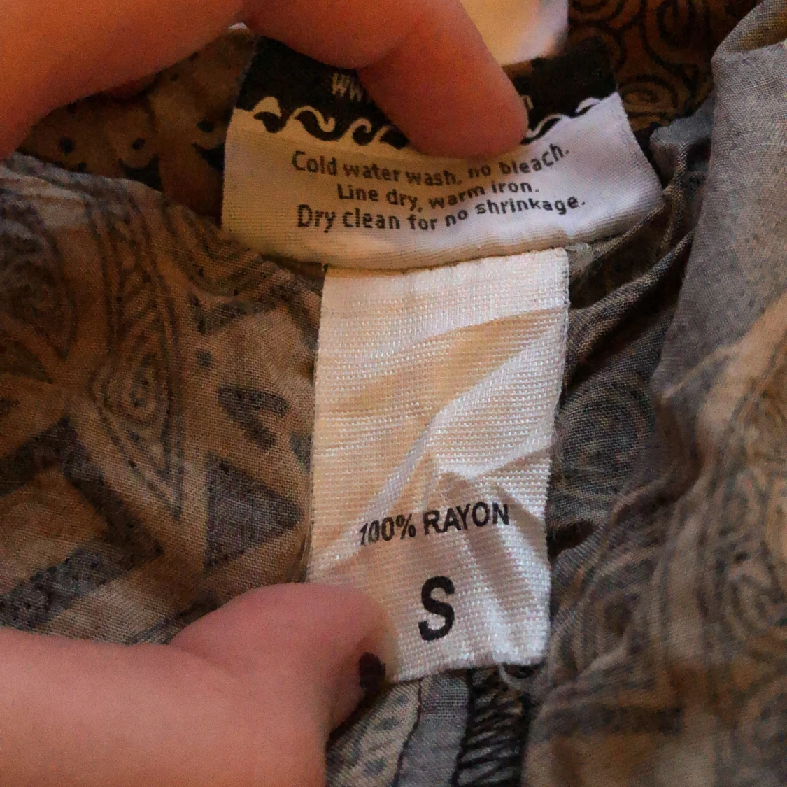 Mönstrad blus från Manuheali'i - 4