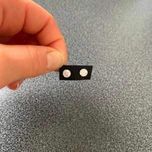 Glittriga örhängen - Enkla örhängen med stenar. 