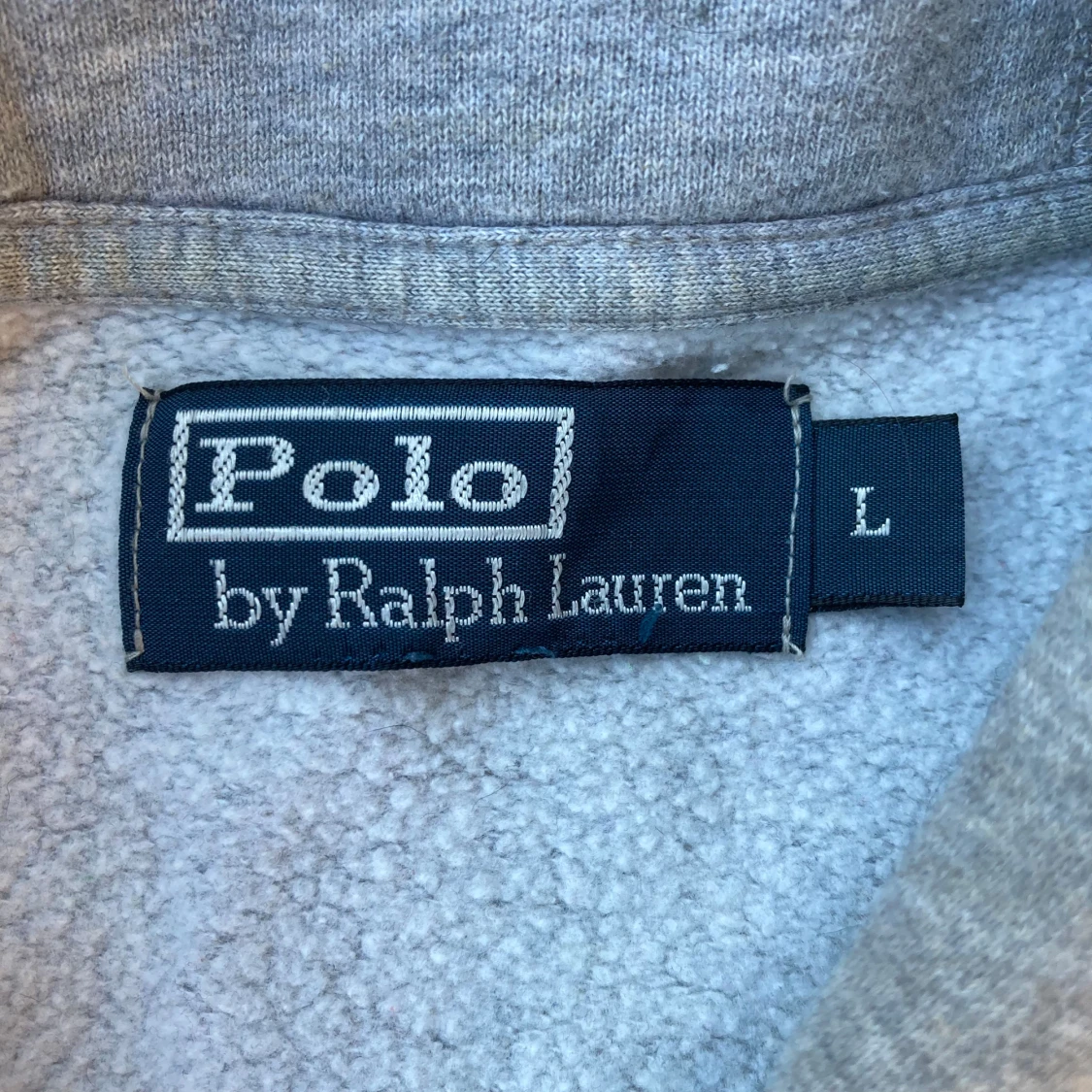 Grå Ralph Lauren Hoodie - 1
