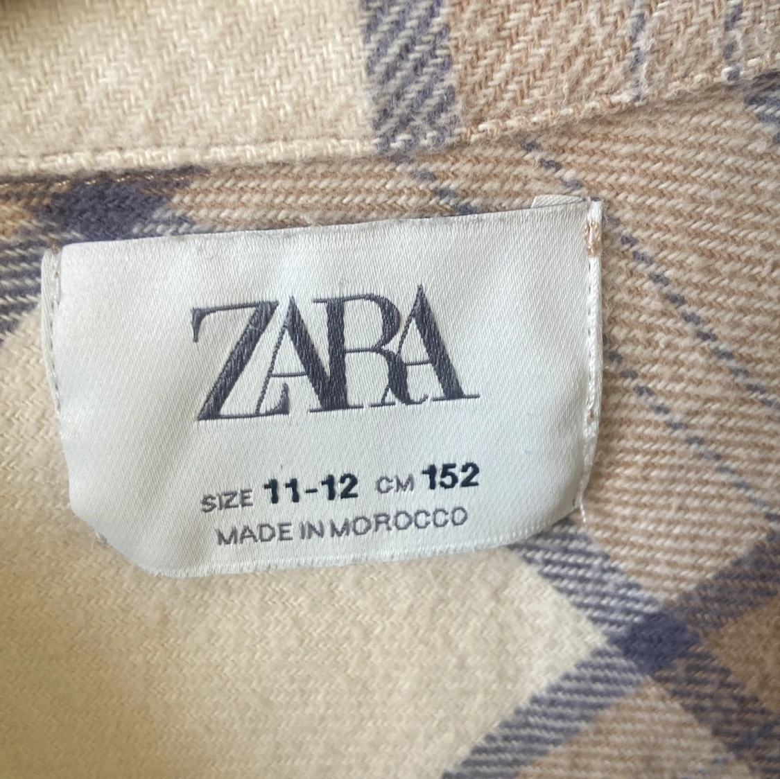 Rutig skjorta/jacka från Zara - 1