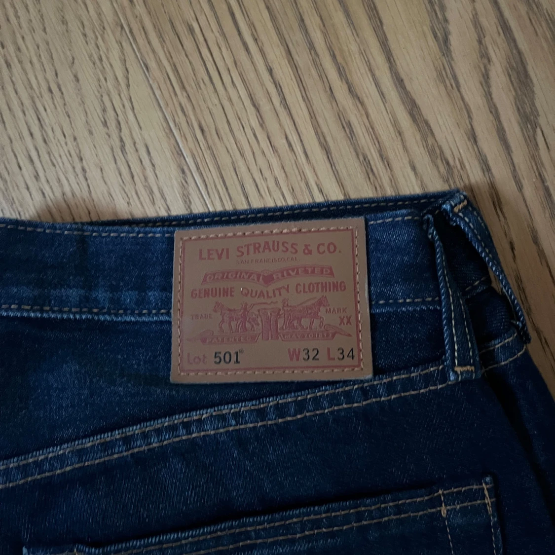 Levis 501 jeans blå W32 L34 - 2