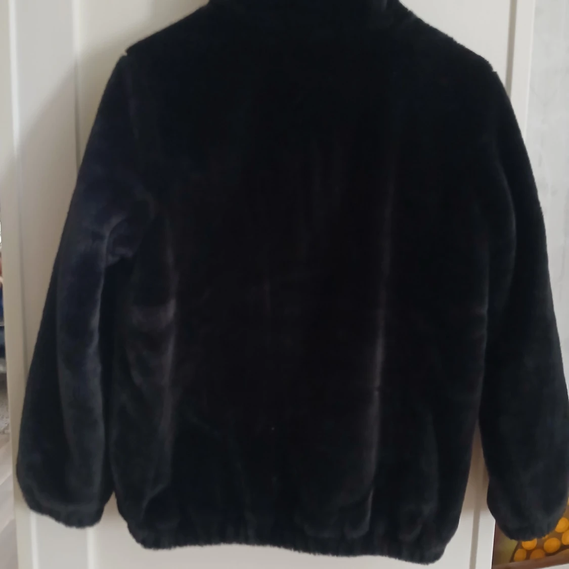 Svart pälsjacka från FB Sister stl XS - 1