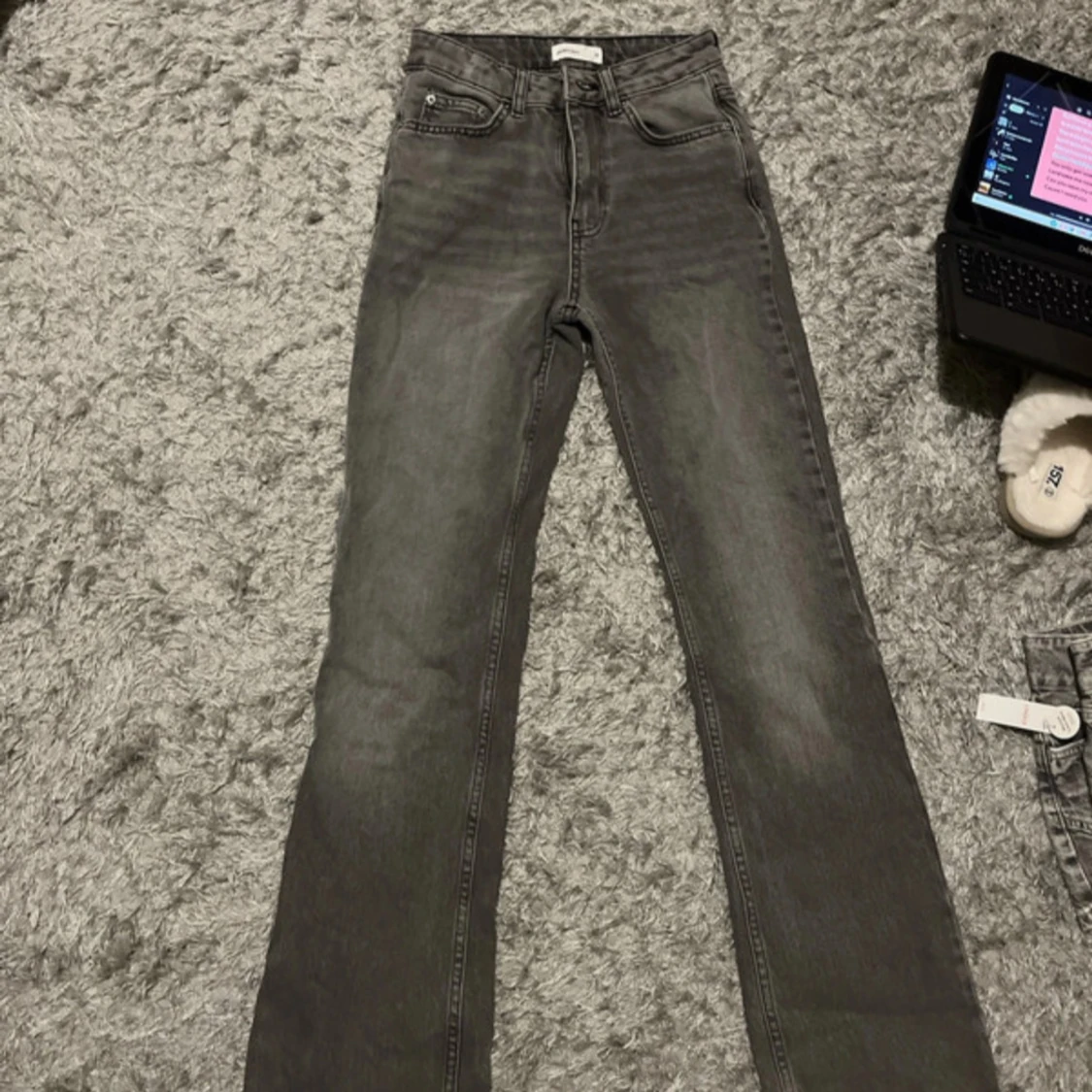 Grå jeans från Perfect Jeans - 1