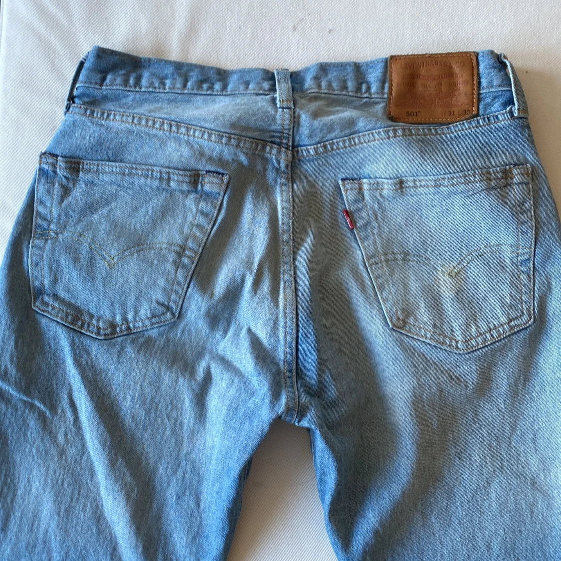 Ljusa 501 jeans från Levi's