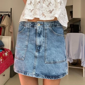Mini jeanskjol - Så snygg mini jeanskjol från Zara😍❤️