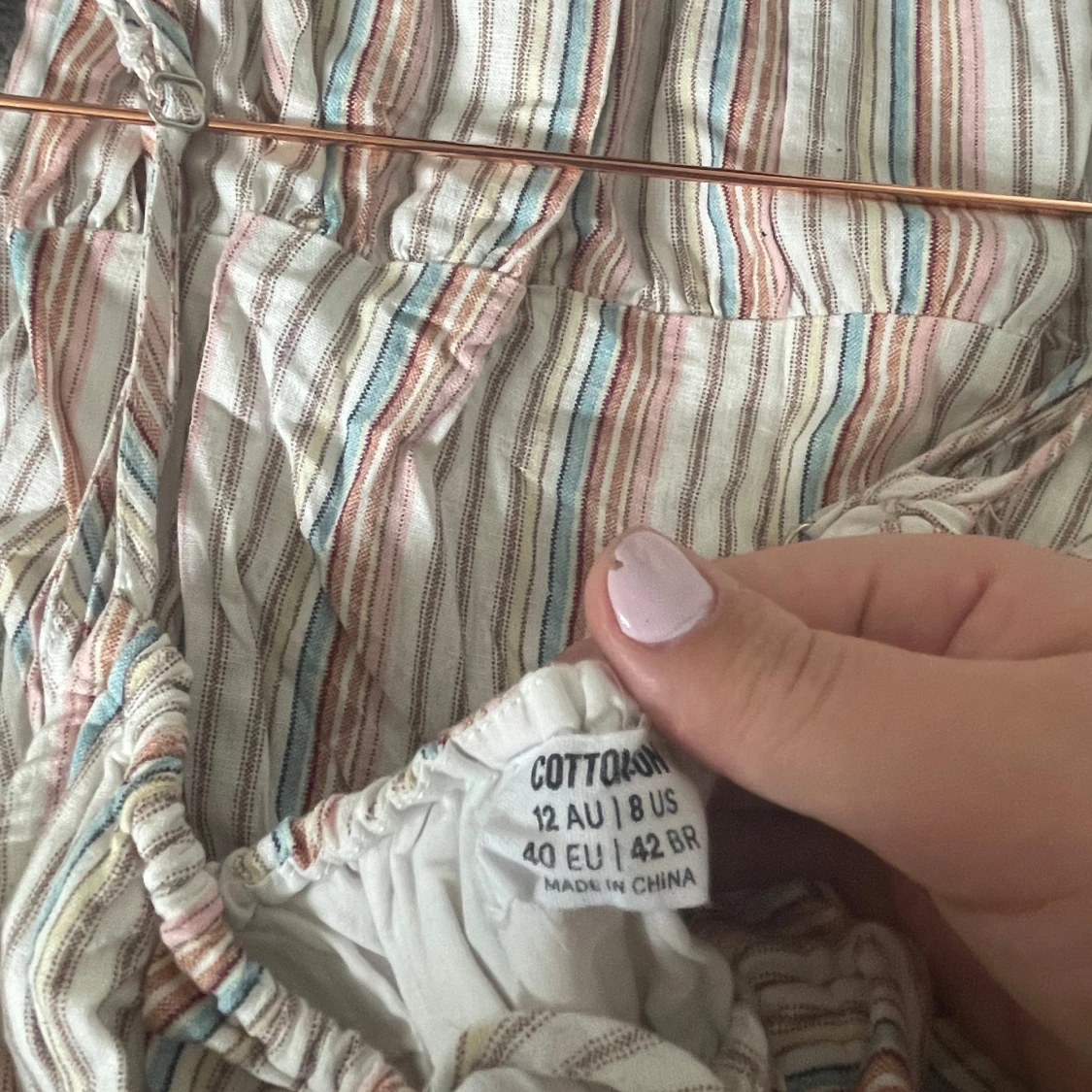 Randig klänning från Cotton On - 2