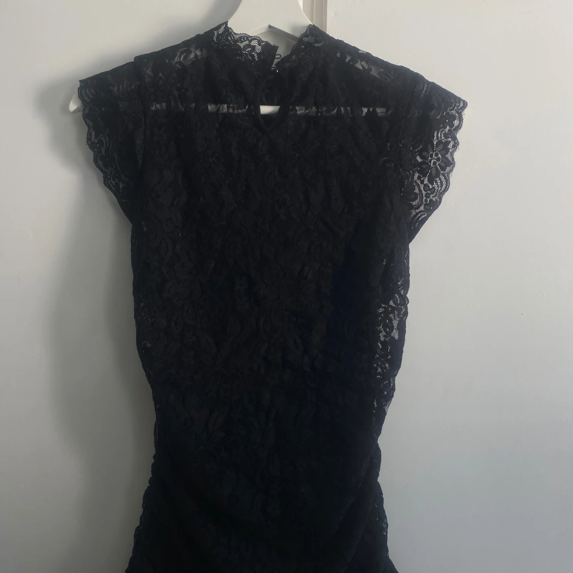 Svart spetsblus - 1