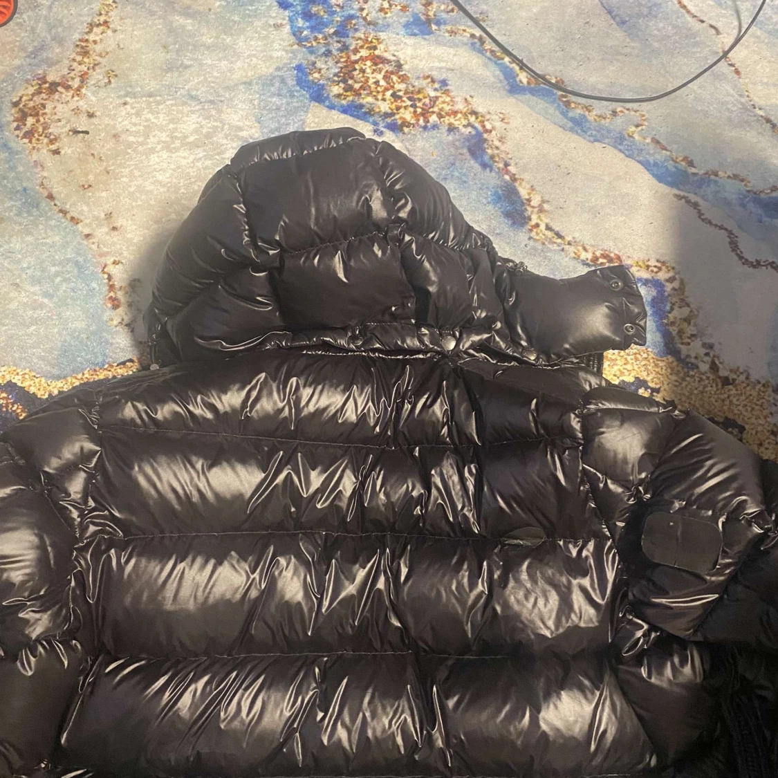 Svart pufferjacka från Moncler - 1