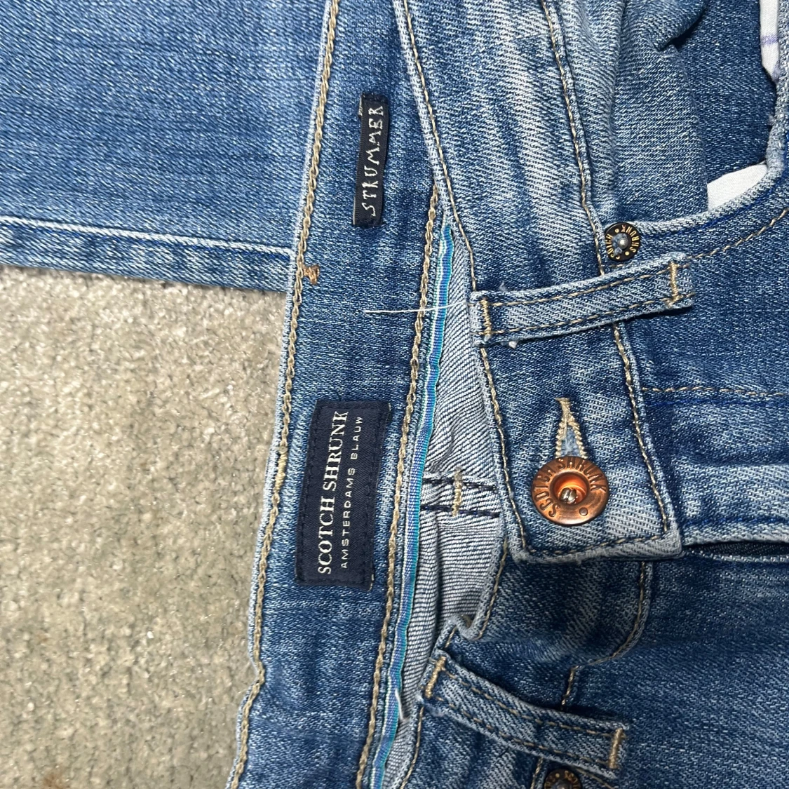 Blå jeans från Scotch Shrunk - 3