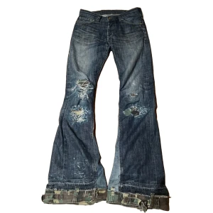 Flared camo denim - Vackra