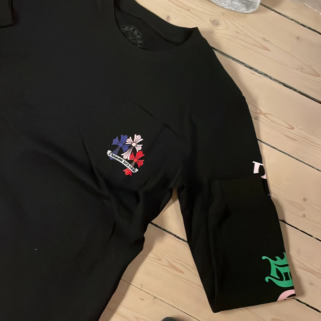 Sjukt snygg chrome hearts långarmad tröja - 2