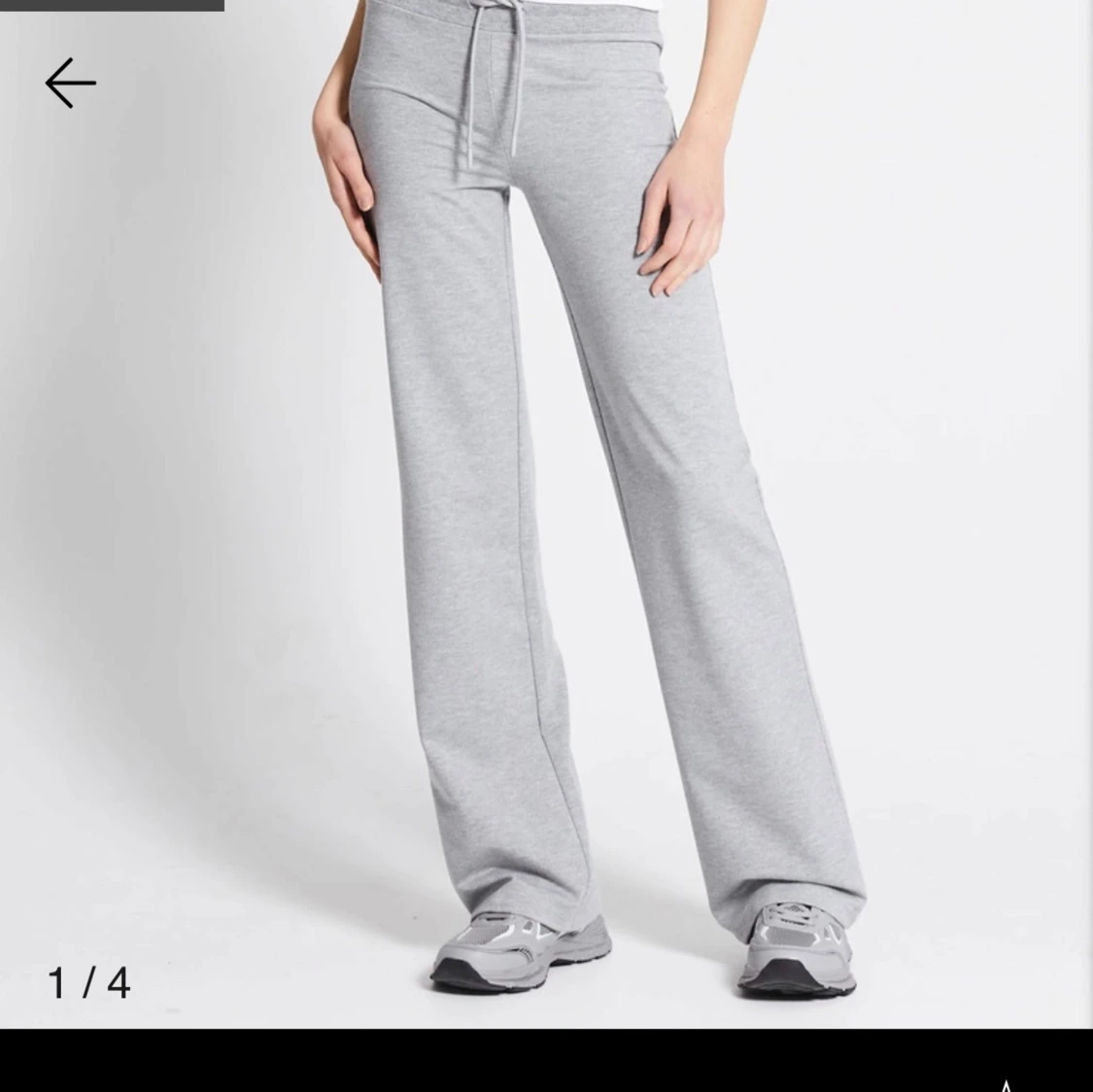 Lågmidjade mjukisbyxor  - 1