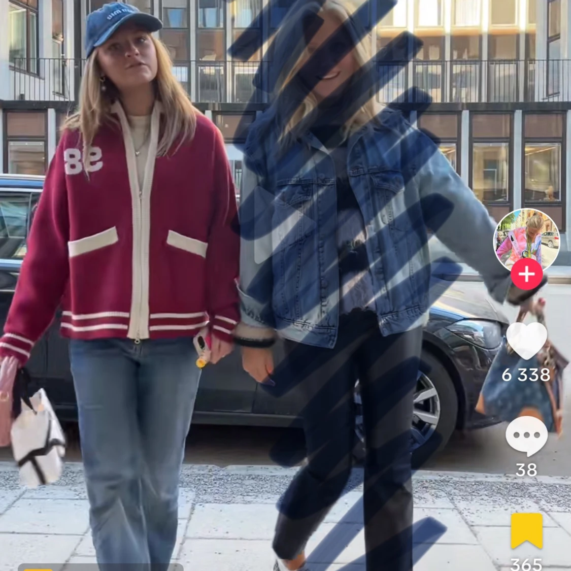 Vinröd jacka från edikted 