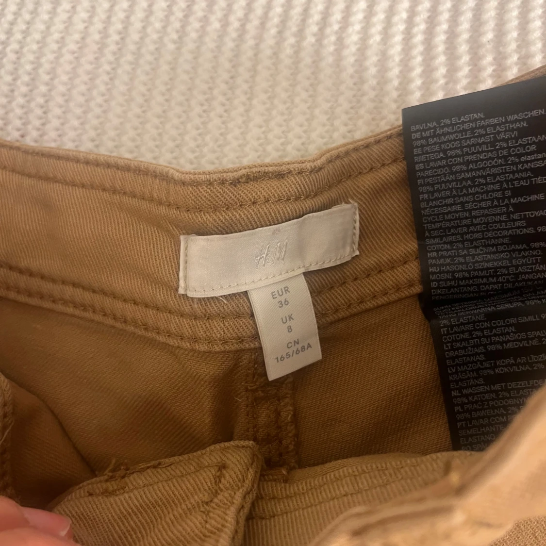 Beiga vida byxor från H&M - 1