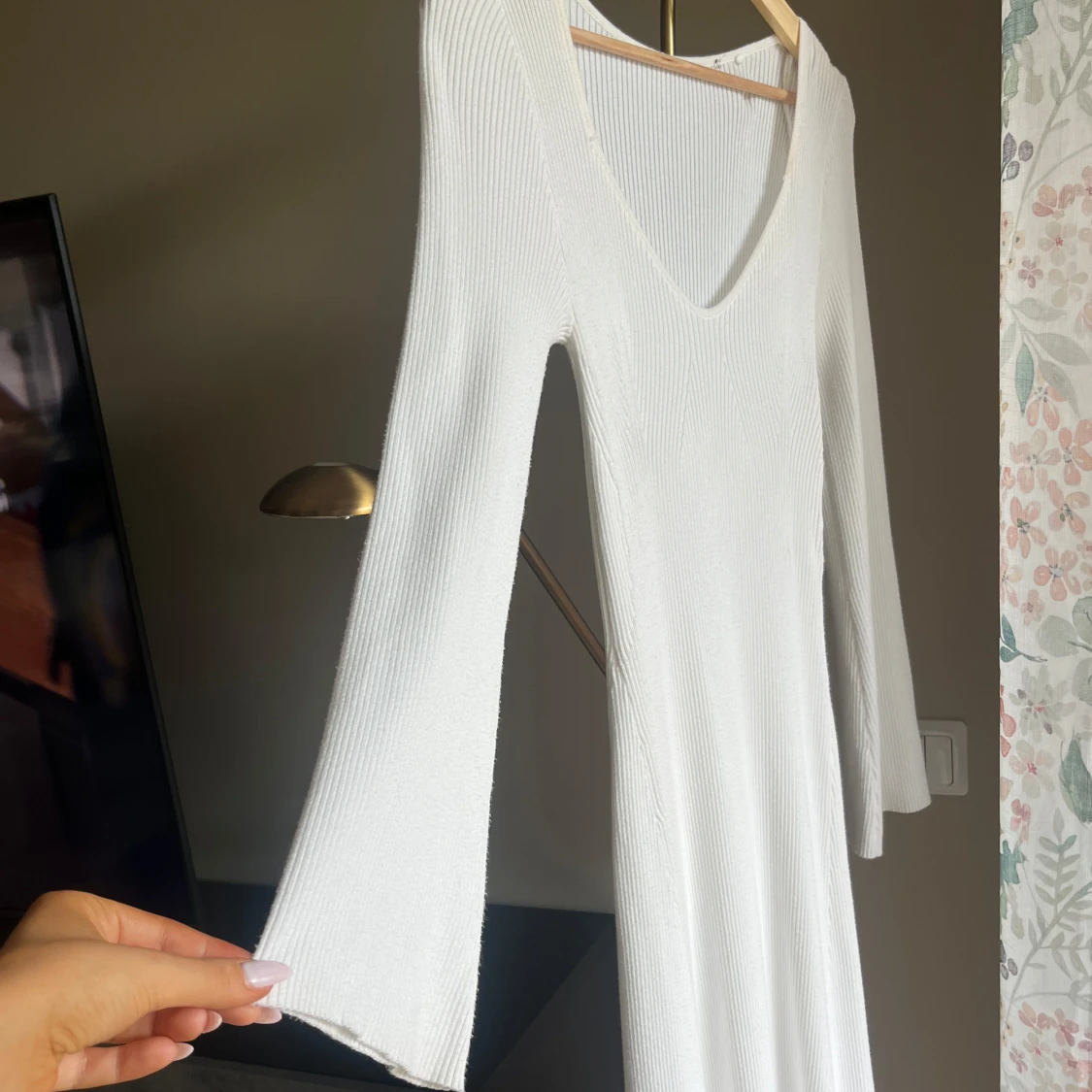 Vit långklänning - 2