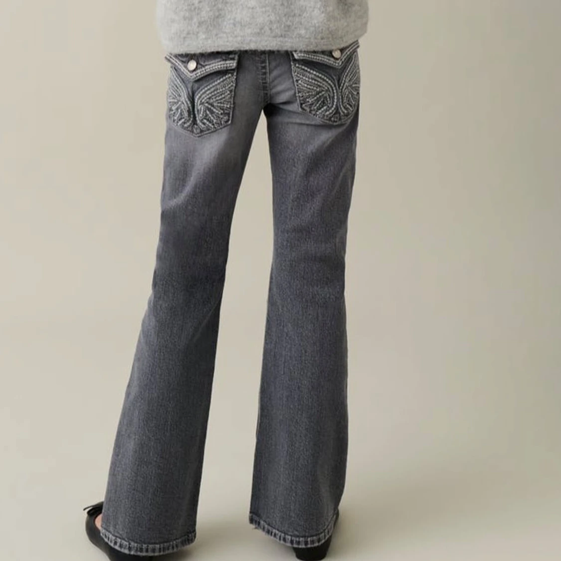 Lågmidjade jeans - 2