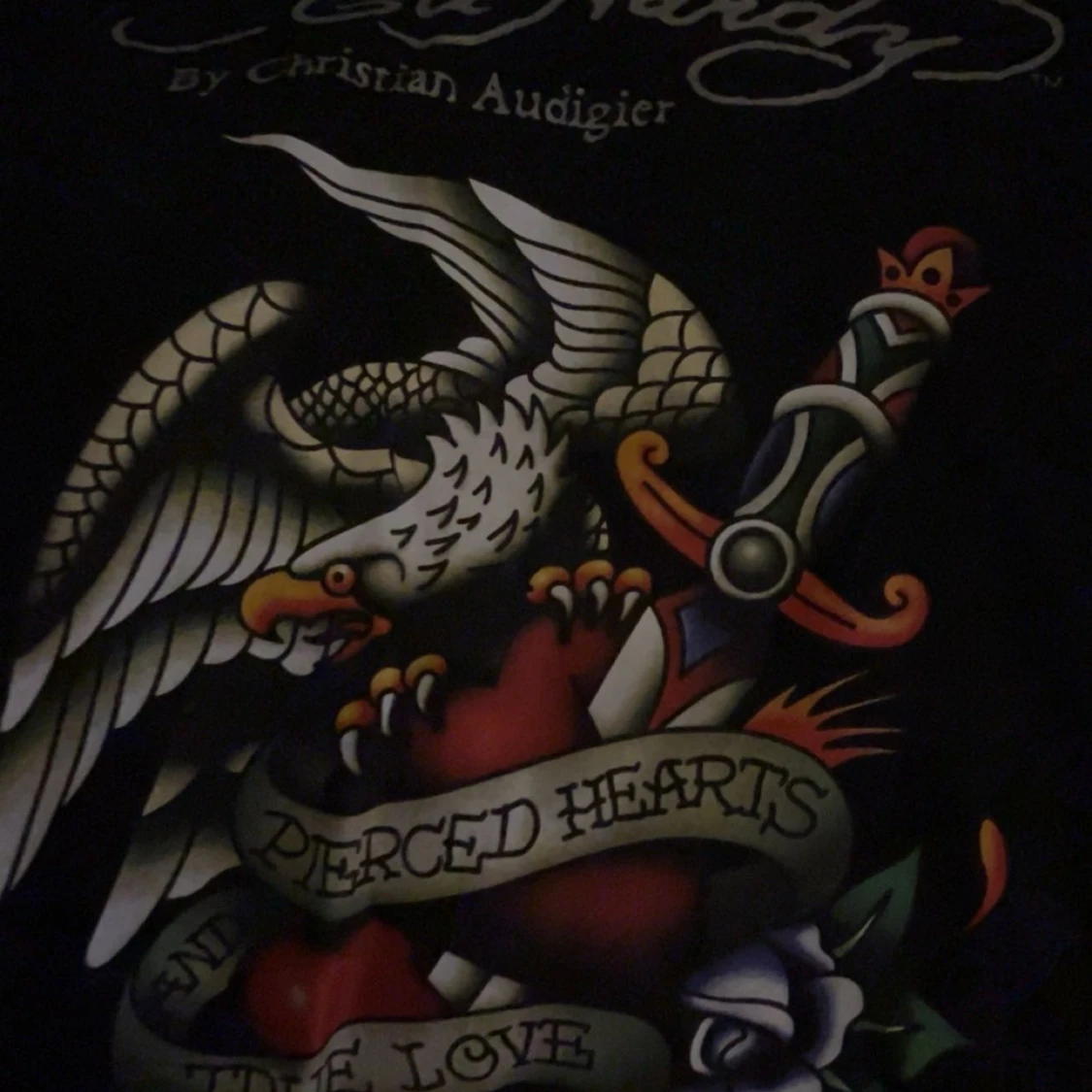 Svart t-shirt från Ed Hardy