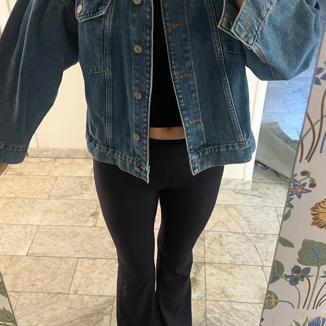 Blå jeansjacka från Trendyol