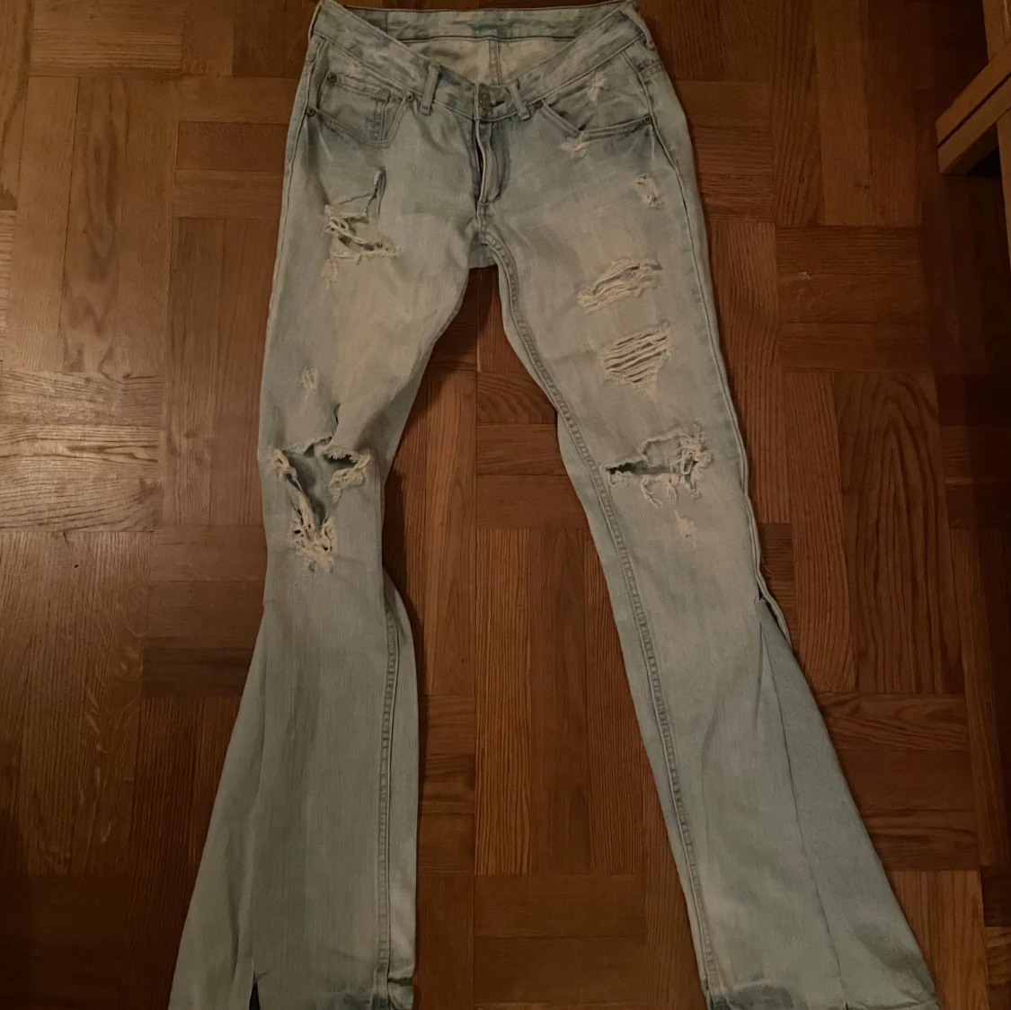 Lågmidajde jeans🥰 - 1