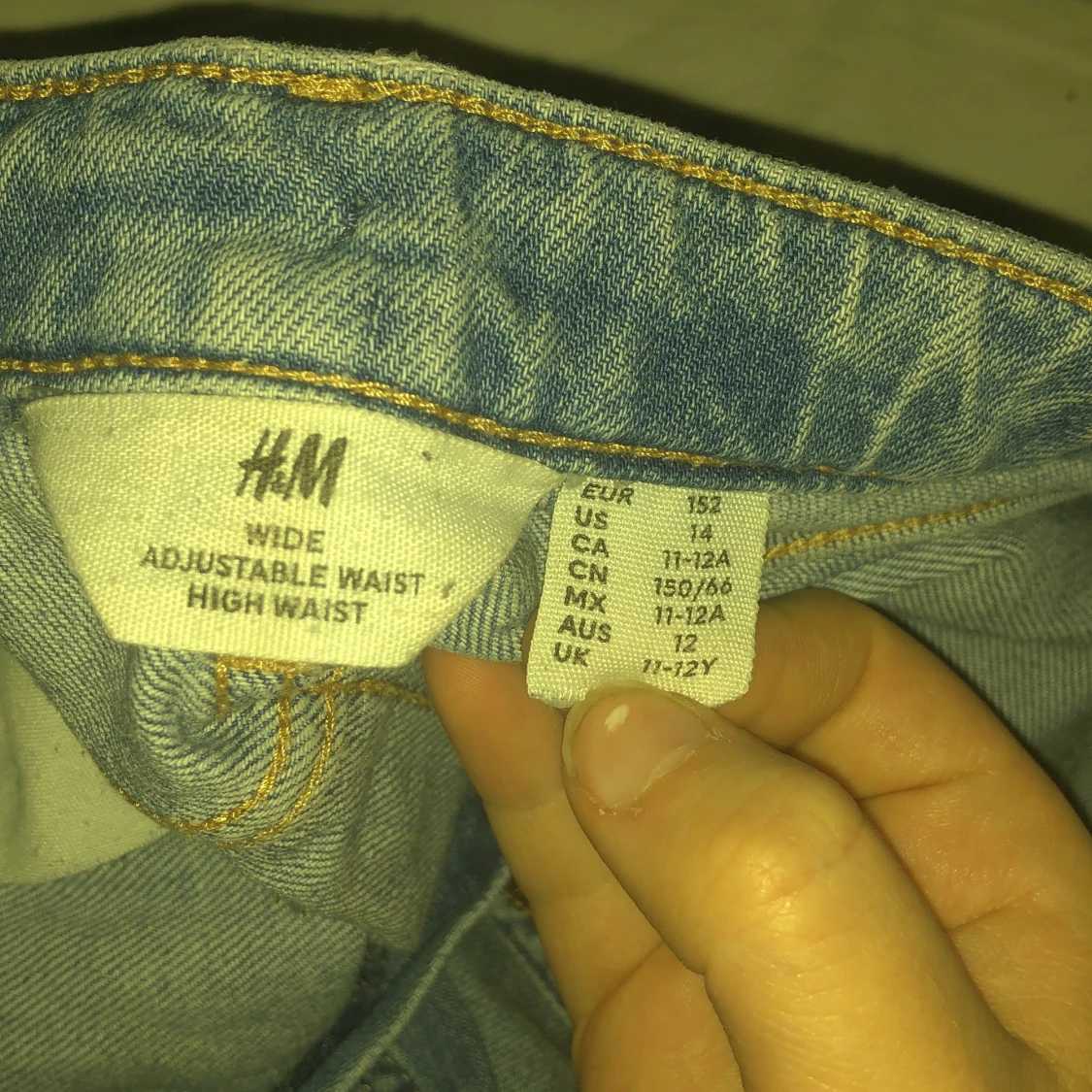 Blå jeans från H&M - 2