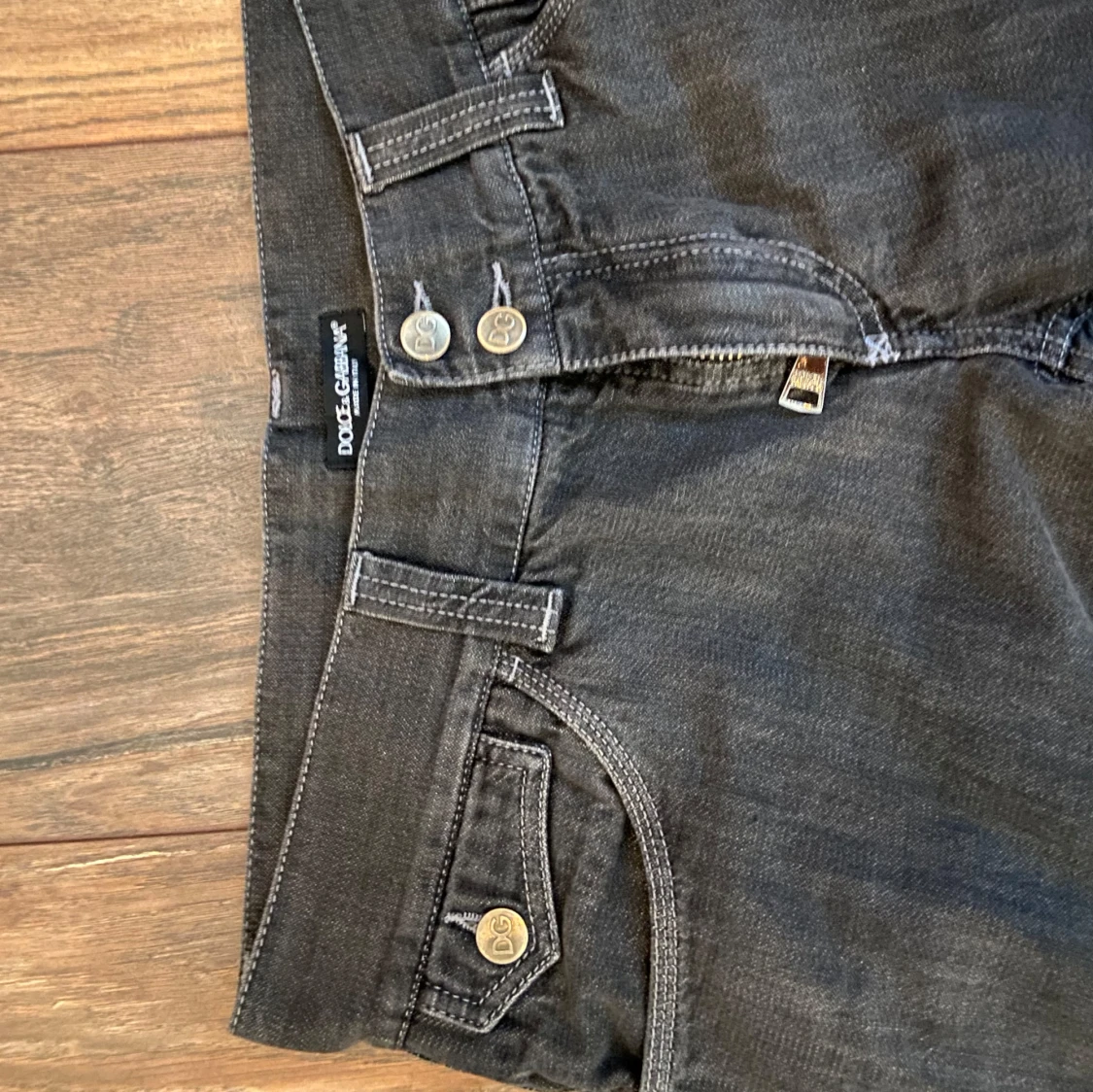 Svarta jeansbyxor från Dolce & Gabbana - 3