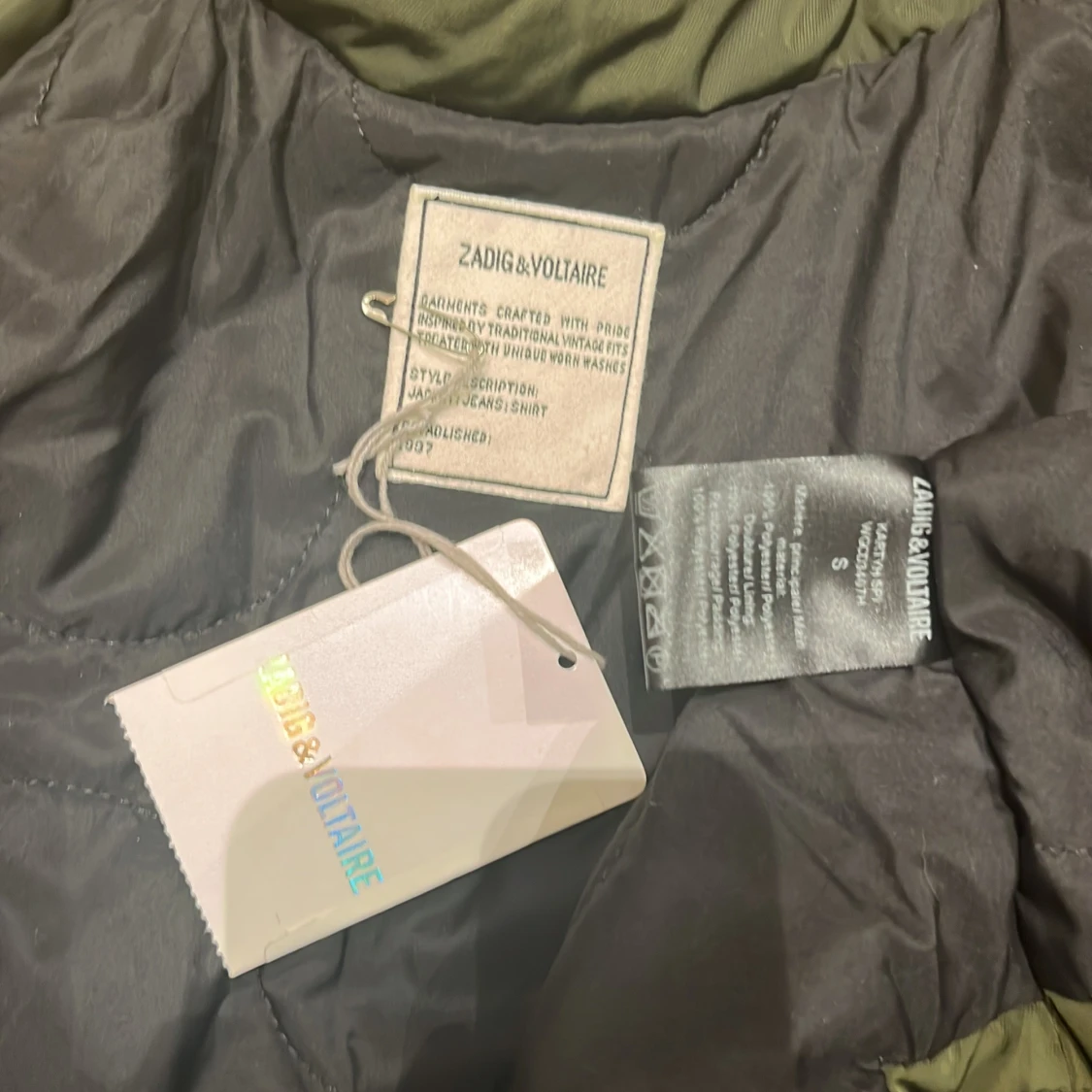 Zadig & Voltaire vårjacka: S/M - 4