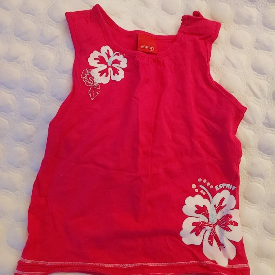 Skrikrosa  klänning från Esprit - 1