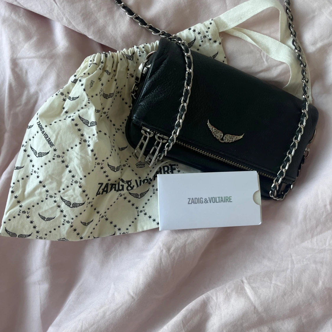 Svart axelväska från Zadig & Voltaire