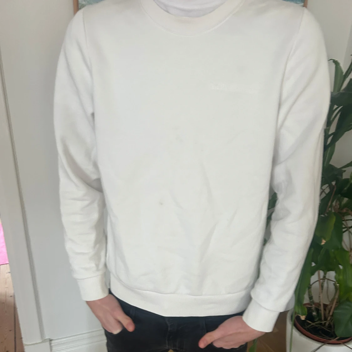 Vit fet tröja - 2