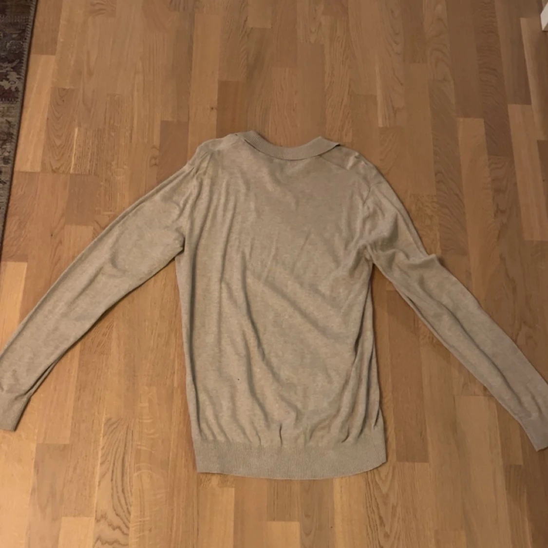 Långärmad tröja beige - 3