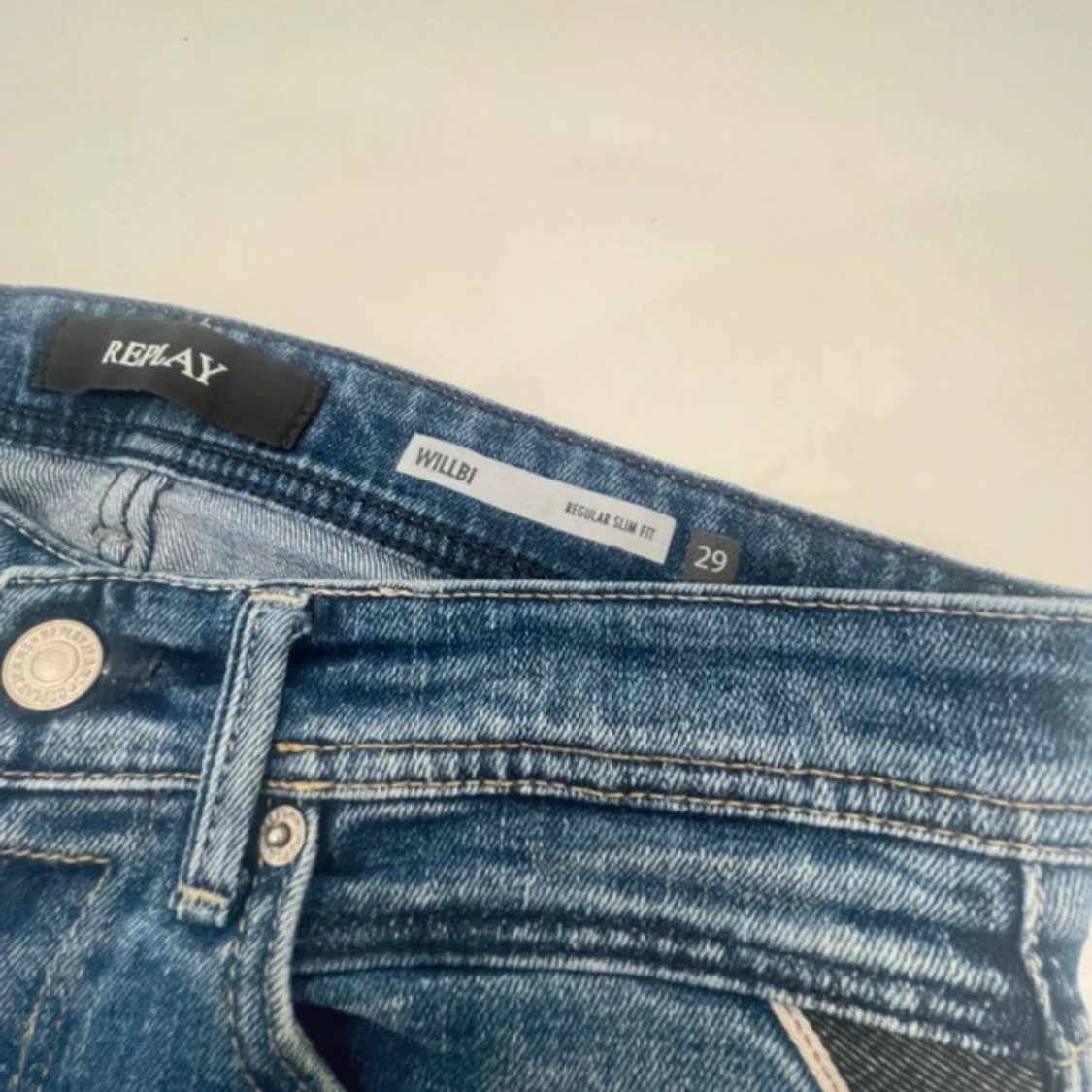 Replay Willbi slim fit jeans blå - 3
