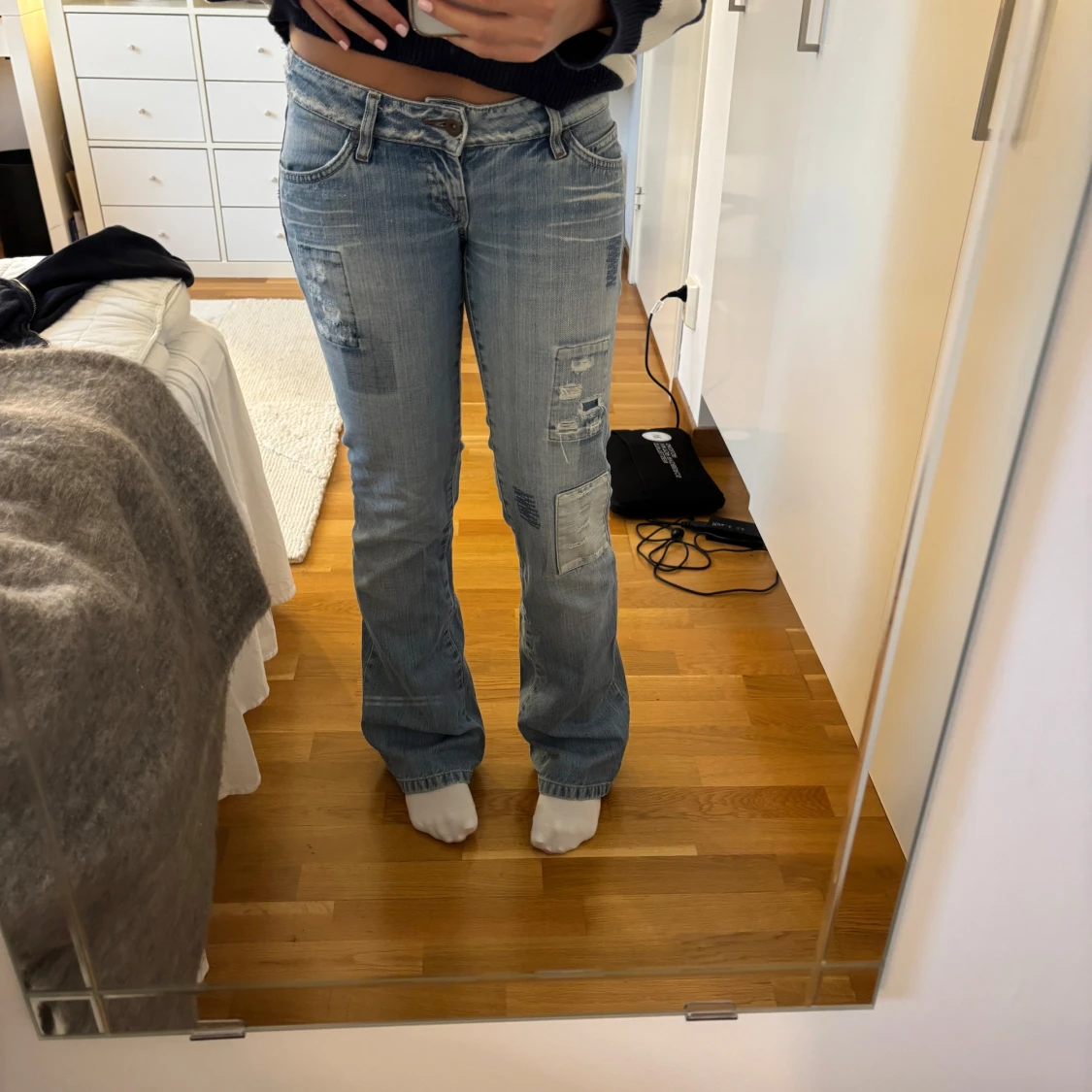 Unika bootcutjeans - 2