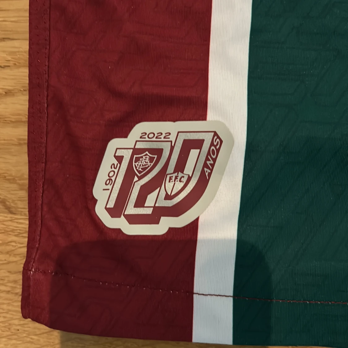 Randig Fluminense fotbollströja Umbro 120 års jubileum  - 1