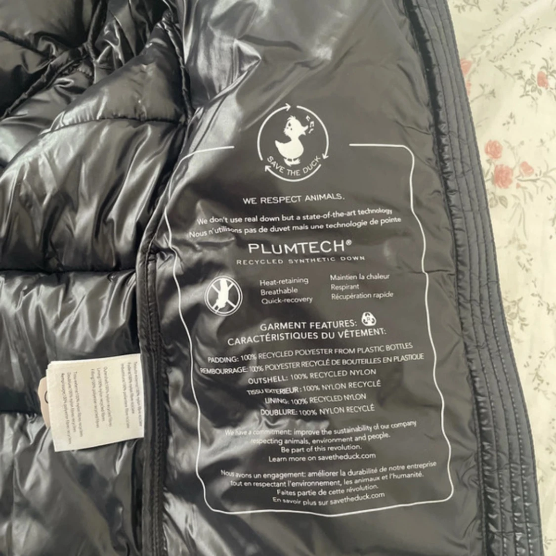 Svart pufferjacka från Save The Duck - 2