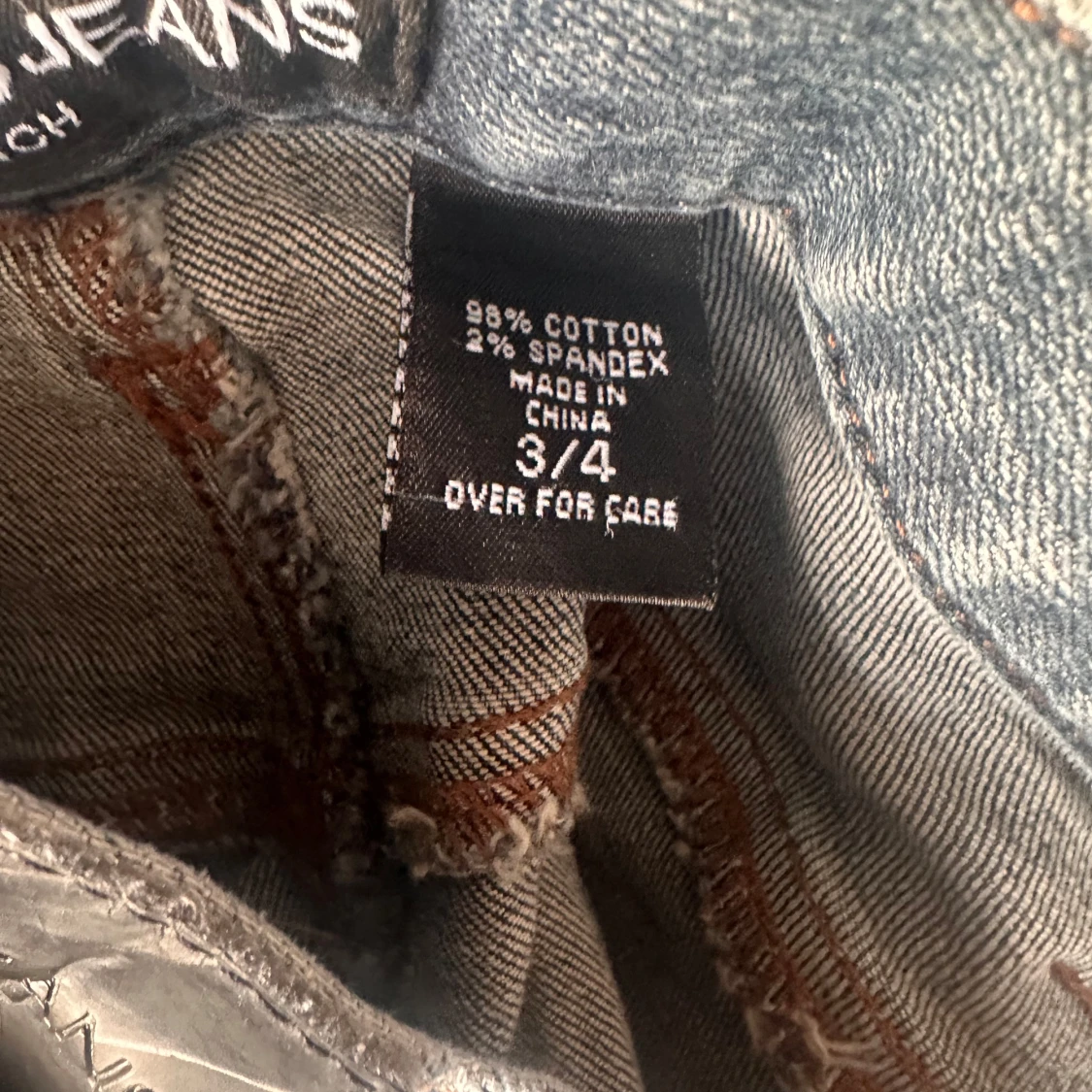 Blå Express Jeans med paljettdetaljer - 2