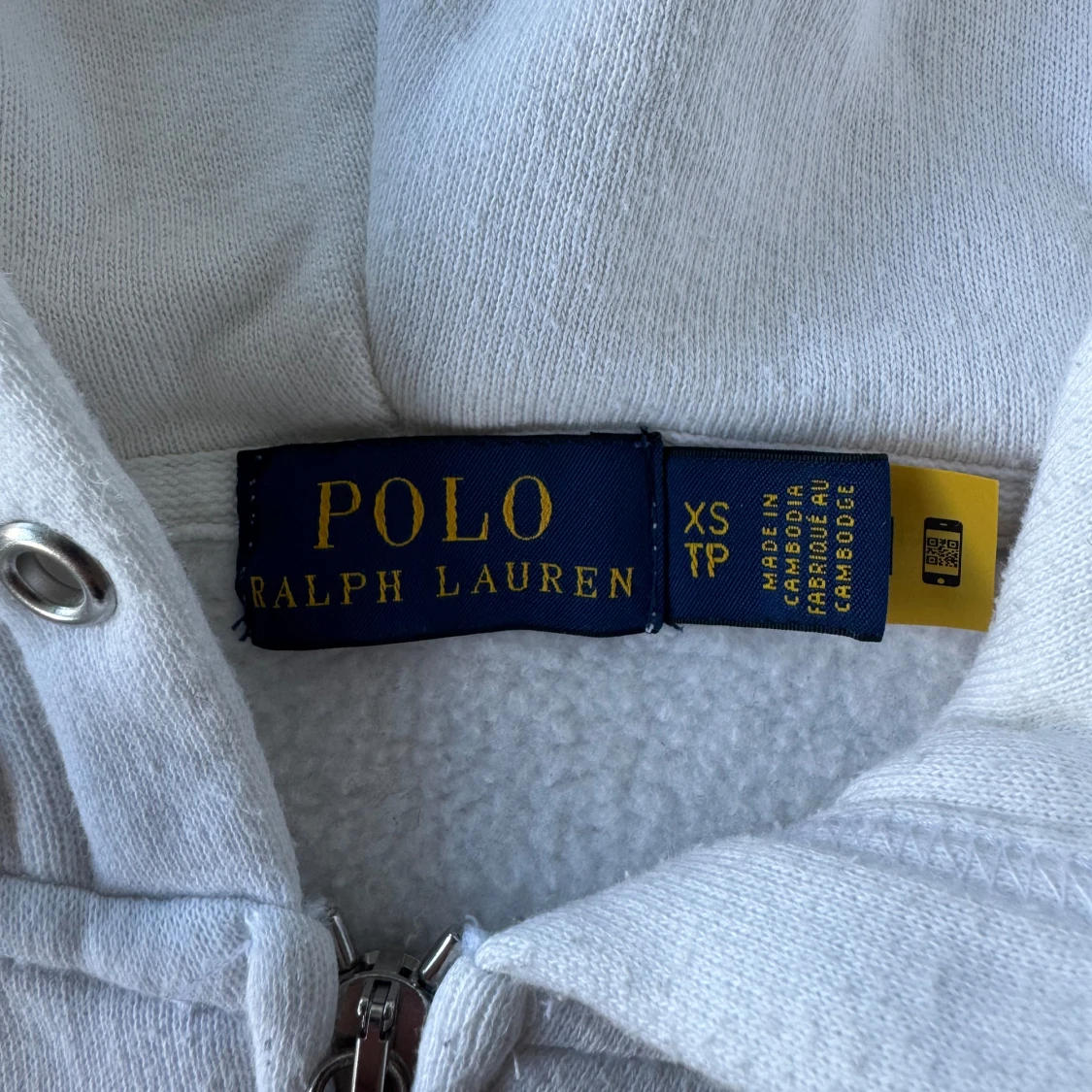 Vit hoodie från Polo Ralph Lauren XS - 2