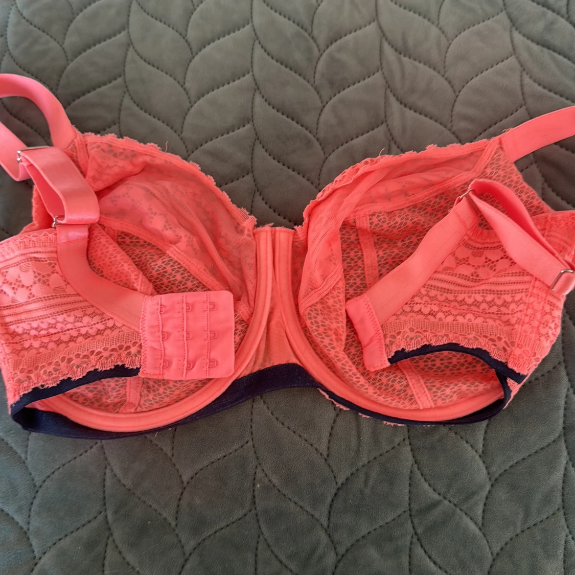 Korallrosa spets-bh från Freya - 1