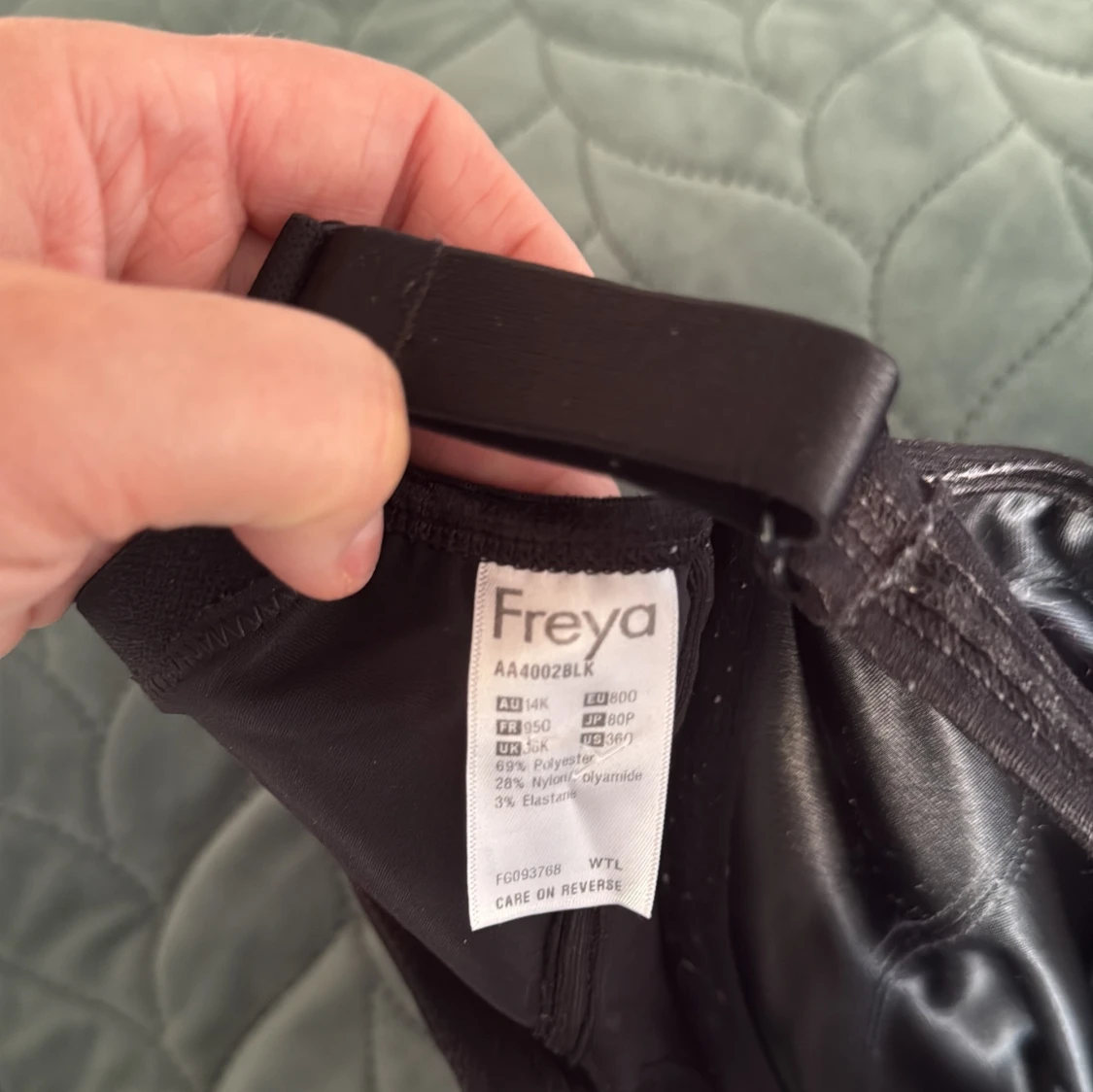 Svart sport bh från Freya - 2