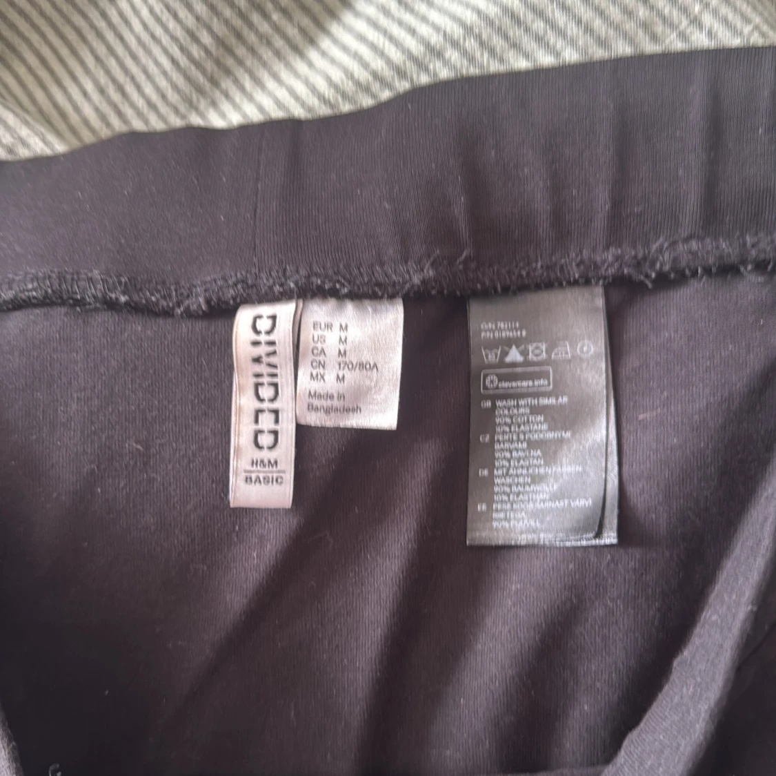 Svart mink kjol från H&M  - 1