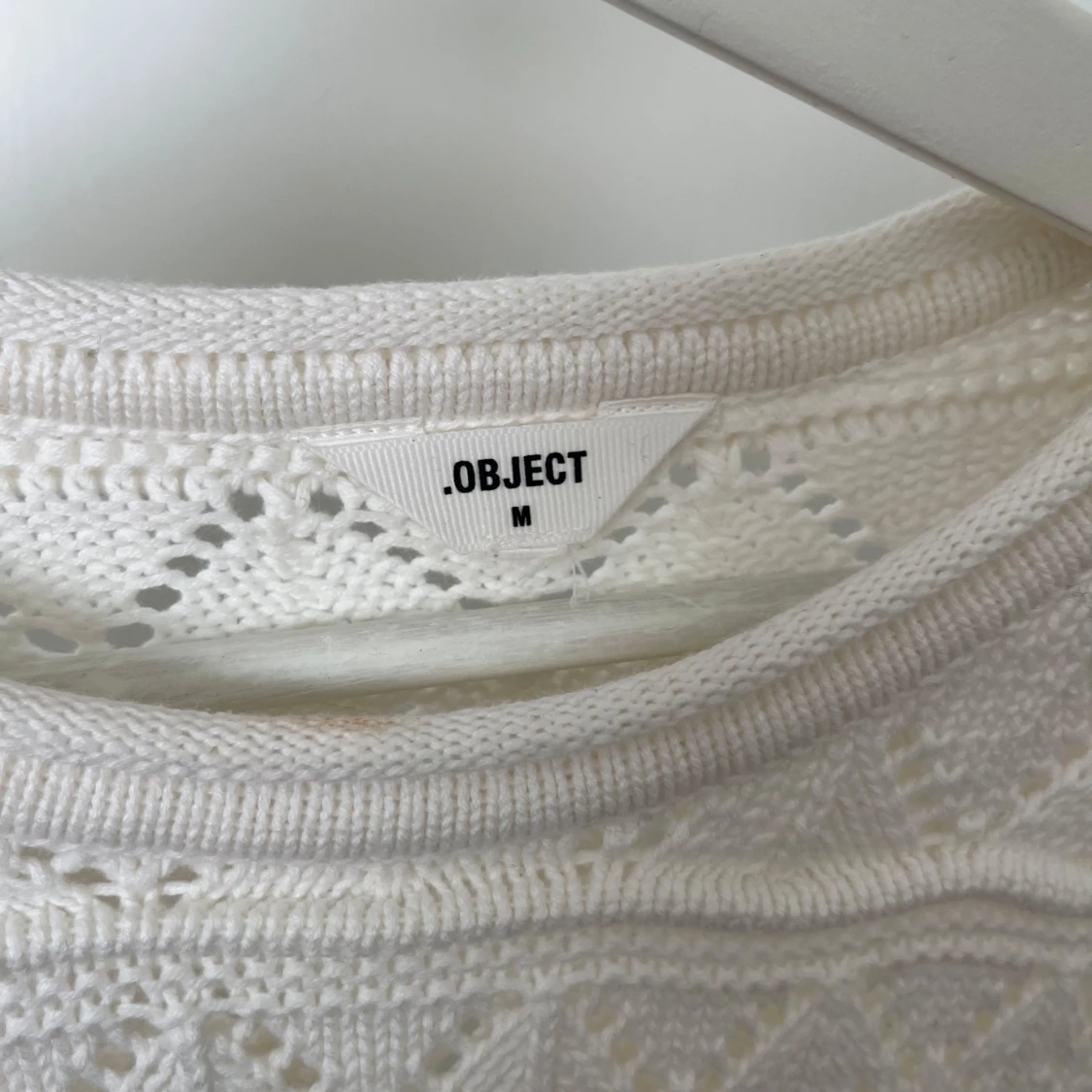 Vit stickad tröja från ONLY - 4