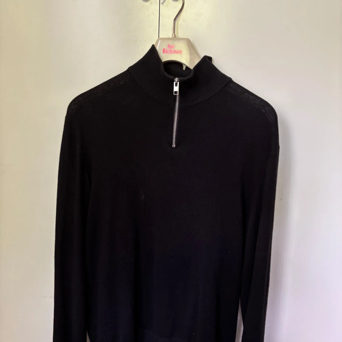 Svart half zip tröja Jack & Jones - 1