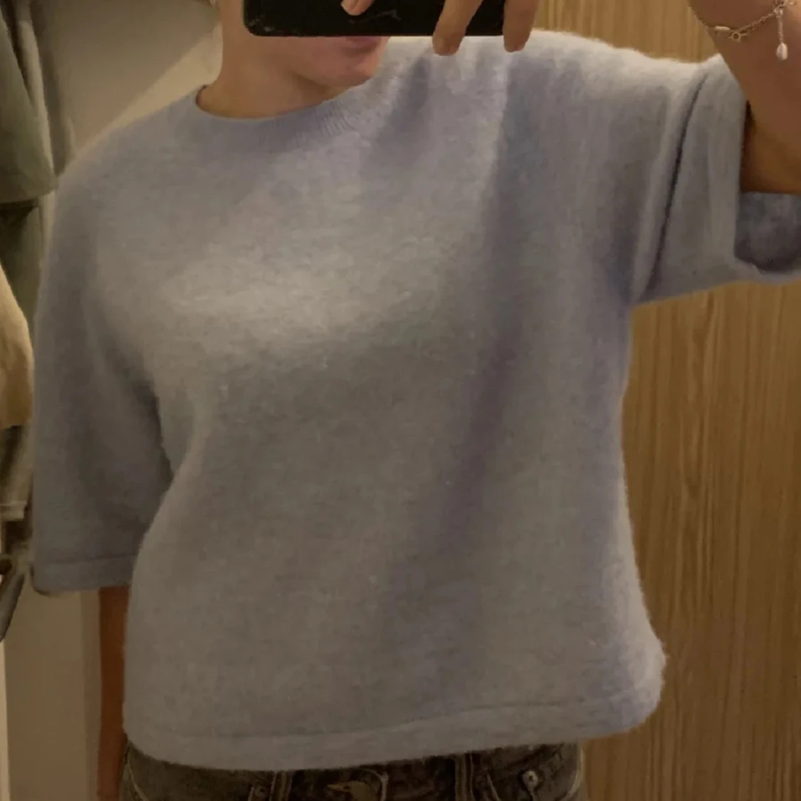 Ljusblå &other stories tröja  - 1