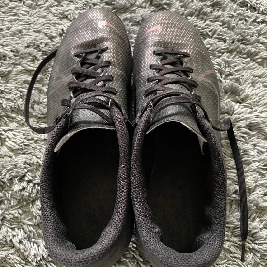 Svarta Nike Mercurial fotbollsskor - 1