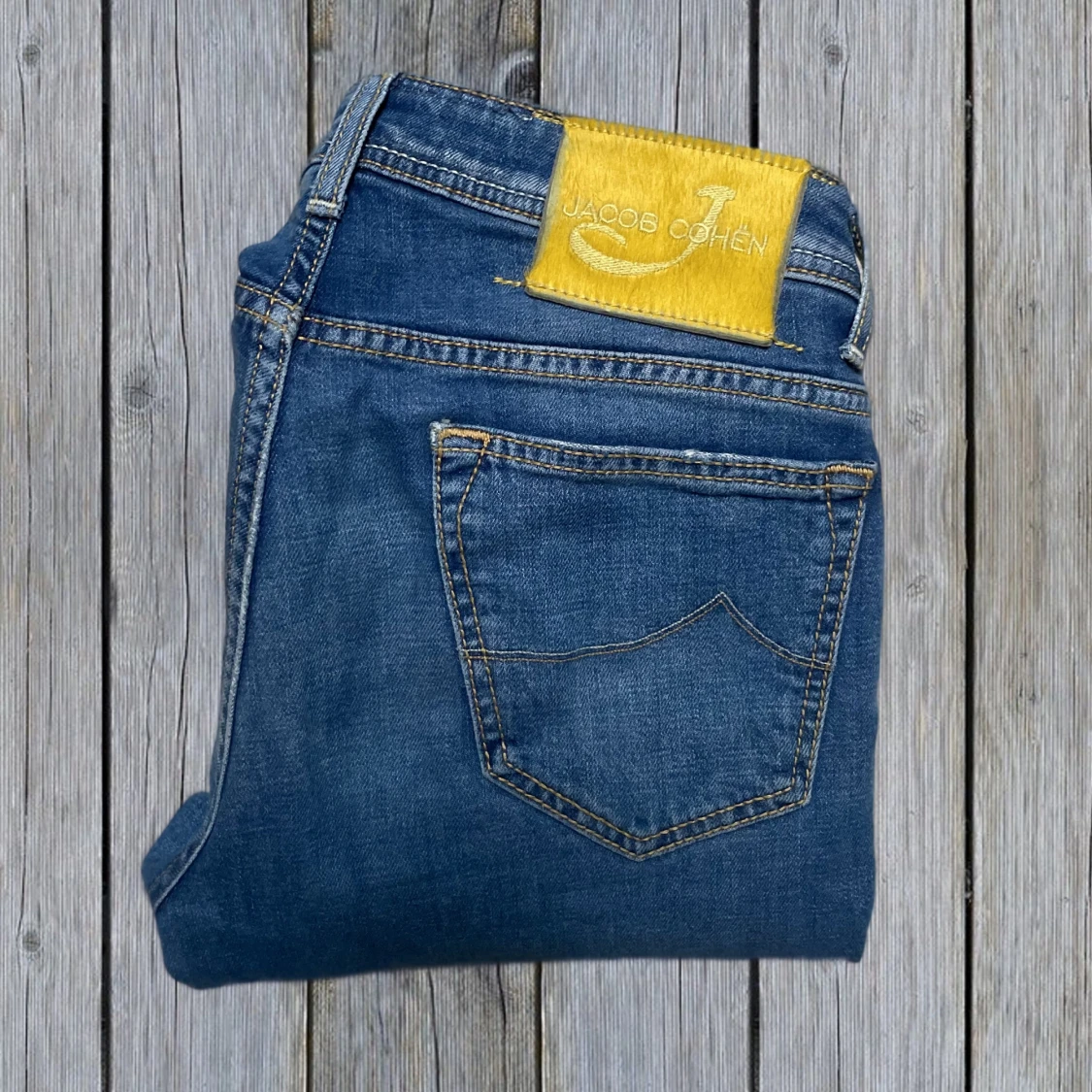 Jacob Cohen Jeans Med Slitningar Blå - 3