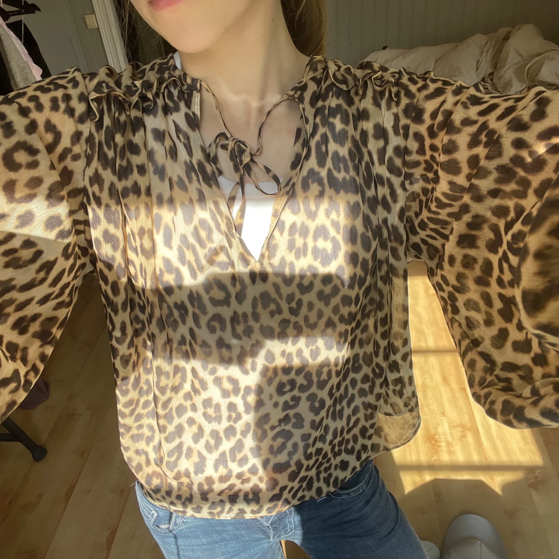 Leopard Blus från H&M - 1