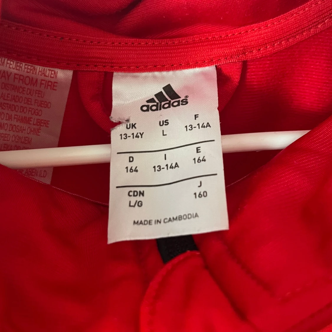 Röd Adidas vindjacka❤️ - 3